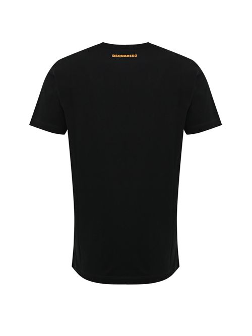 T-shirt in cotone con stampa Fuckin' Freezing DSQUARED2 | S74GD1450 D20020900